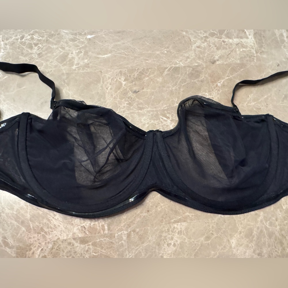 SKIMS ULTRA FINE MESH STRAPLESS BRA 34H - Picture 8 of 15
